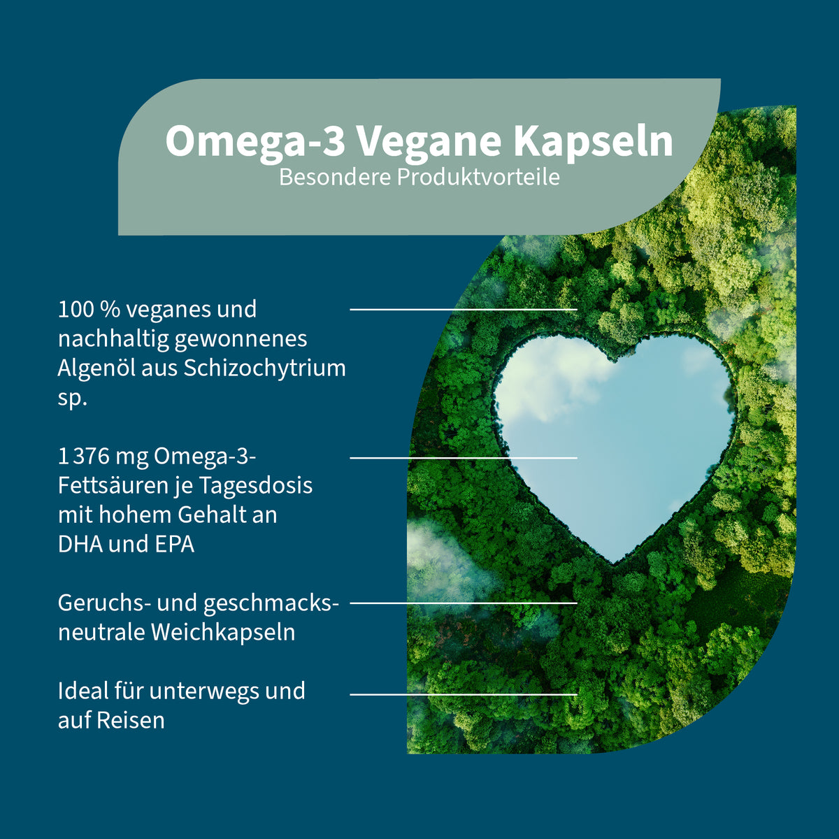 NatuGena Omega 3 Produktvorteile