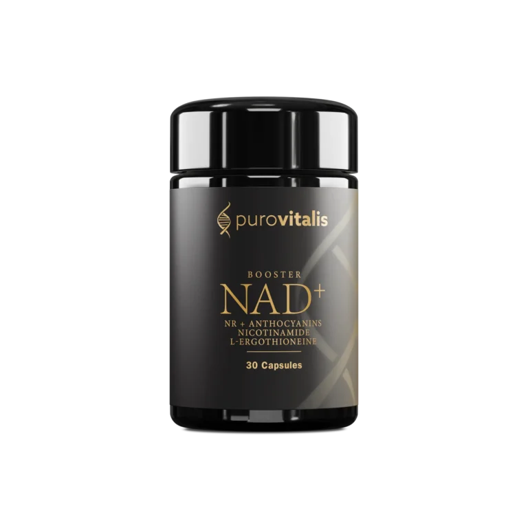 Purovitalis NAD+ Booster Fläschchen schwarz